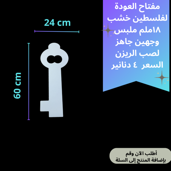 مفتاح العودة 60سم